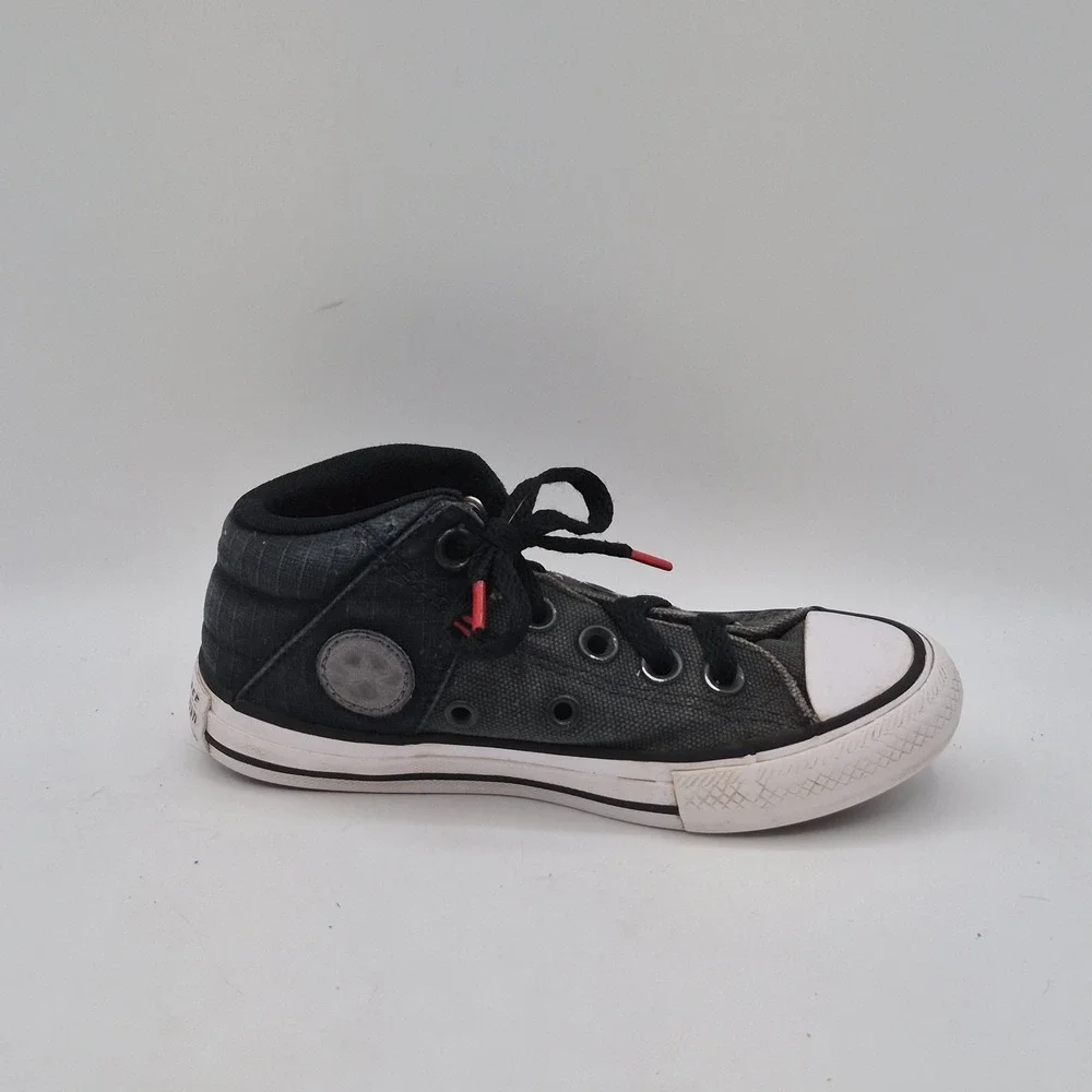 Converse Chuck Taylor All Star Street Mid Shoes Youth Size 11 Black A05425F